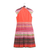 Cotton blend sheath dress, 'Orange Heirloom' - Hmong Hill Tribe-Inspired Cotton Blend Orange Sheath Dress