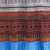Cotton blend sheath dress, 'Red Heirloom' - Hmong Hill Tribe-Inspired Cotton Blend Sheath Dress in Red
