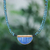 Multi-gemstone beaded pendant necklace, 'Lunar Truths' - Multi-Gemstone Beaded Necklace with Lapis Lazuli Pendant (image 2) thumbail