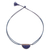 Multi-gemstone beaded pendant necklace, 'Lunar Truths' - Multi-Gemstone Beaded Necklace with Lapis Lazuli Pendant thumbail