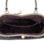 Curated gift set, 'Lucky Night Out' - Silk Bag and Sterling Silver Bracelet Curated Gift Set