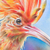 'Eurasian Abubilla' (2021) - Pintura realista de acuarela de pájaro abubilla euroasiático