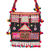 Cotton blend shoulder bag, 'Hmong Festival' - Hmong-Inspired Cotton Blend Shoulder Bag from Thailand