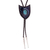 Howlite and leather bolo tie, 'Turquoise Shield' - Leather Bolo Tie with Howlite Stone & Silver-Plated Accents (image 2e) thumbail