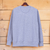 Jersey de hilo reciclado - suéter tipo jersey de hilo 100% reciclado en gris