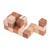Wood snake cube, 'Logic Squares' - Handcrafted Natural Brown Raintree and Rubberwood Snake Cube (image 2d) thumbail