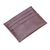 Leather card holder, 'Businessman in Brown' - Lined Brown Leather Card Holder with 1 Pocket and 6 Slots