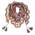 Crocheted capelet, 'Multicolour Feelings' - Handcrafted colourful Crocheted Acrylic Capelet with Tassels
