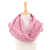 Knit capelet, 'Classic Pink' - Handcrafted Knit Acrylic Capelet in a Solid Pink Hue