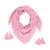 Capa de punto - Capelet acrílico de punto hecho a mano en un tono rosa sólido
