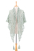 Knit capelet, 'Classic Jade' - Handcrafted Knit Acrylic Capelet in a Solid Jade Hue