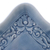 Celadon ceramic catchall, 'Blue Allure' - Handmade Celadon Ceramic Catchall with Floral Motifs in Blue
