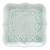 Auffangbehälter aus Celadon-Keramik - Handgefertigter Catchall aus grüner Celadon-Keramik mit Blumenmotiven