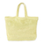 Crocheted cotton handbag, 'Everyday Citron' - Crocheted Minimalist Cotton Handbag in Citron Hues