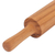 Teak rolling pin, 'Cooking Ally' - Hand-Carved Teakwood Rolling Pin with Natural Grain