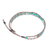 Amazonite and chalcedony beaded wristband bracelet, 'Colorful Dream' - Beaded Wristband Bracelet with Amazonite and Chalcedony (image 2d) thumbail