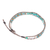 Amazonite and chalcedony beaded wristband bracelet, 'Colorful Dream' - Beaded Wristband Bracelet with Amazonite and Chalcedony