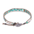 Amazonite and chalcedony beaded wristband bracelet, 'Colorful Dream' - Beaded Wristband Bracelet with Amazonite and Chalcedony (image 2e) thumbail