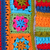 Crocheted handbag, 'Multicoloured Splendor' - colourful Crocheted Handbag with Coconut Shell Button Closure