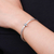 Sterling silver cuff bracelet, 'Charming Core' - Sterling Silver Cuff Bracelet with Hill Tribe Pendant (image 2j) thumbail