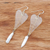 Cultured pearl and natural leaf dangle earrings, 'Heart of Nature' - Cultured Pearl & Natural Leaf Dangle Earrings from Thailand