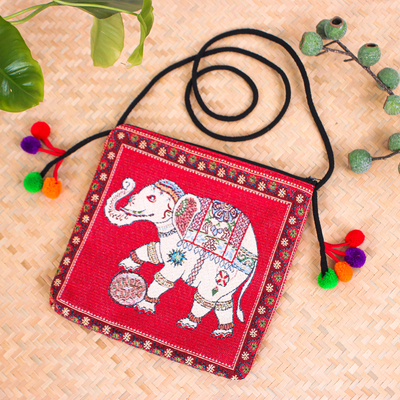 Curated gift set, 'The Traveling Giant' - Elephant-Themed Travel-Friendly Thai Curated Gift Set