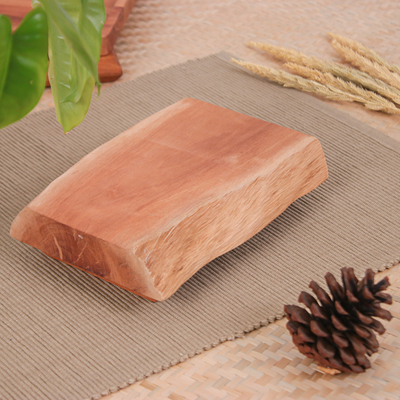 tabla de cortar de madera - Tabla de cortar con patas de madera Longan tallada a mano de Tailandia