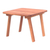 Wood stool, 'Discreet Comfort' - Hand-Carved Minimalist Brown Longan Wood Stool from Thailand