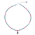 Multi-gemstone pendant necklace, 'Paradise Lover' - Polished Hill Tribe Multi-Gemstone Pendant Necklace (image 2d) thumbail