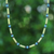 Multi-gemstone beaded necklace, 'Green Spells' - Lemon Quartz, Jasper and Howlite Beaded Necklace (image 2) thumbail