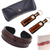 Men's curated gift set, 'Classic Elegance' - Men's Bracelet Glasses Case and 2 Keychains Curated Gift Set