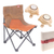 Curated gift set, 'Glam Camping' - Curated Gift Set with Folding Chair and 2 Tealight Holders