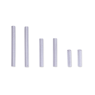Aretes de plata de ley (juego de 3) - Juego de 3 aretes minimalistas con acabado satinado cepillado