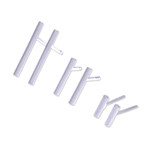 Sterling silver stud post earrings, 'Daily Minimalist' (set of 3) - Set of 3 Brushed-Satin Finished Minimalist Earrings