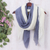 Cotton scarves, 'Brilliant Warmth' (pair) - Pair of Hand-Woven Lightweight Grey and Ivory Cotton Scarves