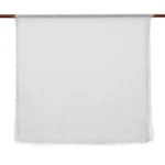 Handmade scarves, 'Brilliant Warmth' (set of 2) - Pair of Hand-Woven Lightweight Grey and Ivory Scarves