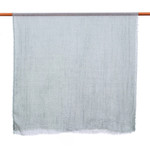 Handmade scarves, 'Bright Charm' (set of 2) - Two Handwoven Lightweight Orange and Green Scarves