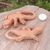 Wood ocarinas, 'Gecko Song' (pair) - Hand-Carved Raintree Wood Gecko Ocarina Pair from Thailand