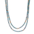 Halskette aus rekonstituiertem türkisfarbenem Hämatit
