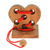 Wood disentanglement puzzle game, 'Heart Embrace' - Handcrafted Heart-Shaped Wood Disentanglement Puzzle Game (image 2b) thumbail