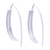 Sterling silver drop earrings, 'Modern Shine' - Modern Openwork Sterling Silver Drop Earrings from Thailand thumbail