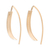 Gold-plated drop earrings, 'Bright Modern Shine' - Modern Openwork 18k Gold-Plated Drop Earrings from Thailand thumbail