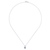 Aquamarine pendant necklace, 'Heart of Serenity' - Heart-Shaped Aquamarine Cabochon Pendant Necklace