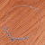 Carnelian filigree link necklace, 'Morning Love' - Carnelian and Sterling Silver Filigree Link Necklace