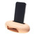 Maple wood phone speaker, 'Tender Sounds' - Hand-Carved Minimalist Oval Maple Wood Phone Speaker