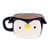 Taza de cerámica para café expreso - Taza De Espresso De Pingüino De Cerámica Con Temática Animal De Comercio Justo Tailandés