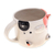 Ceramic mug, 'Calico Morning' - Whimsical Animal-Themed Handcrafted Calico Cat Mug