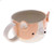 Ceramic cup, 'Corgi Elixir' - Whimsical 6 oz Ceramic Corgi Dog Cup with a Glossy Finish