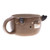 Ceramic cup, 'Deer Elixir' - Thai Ceramic 6 oz Deer Cup with a Glossy Finish