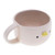 Ceramic cup, 'Duck Elixir' - Handcrafted 6 oz Ceramic Duck Cup with Glossy Finish